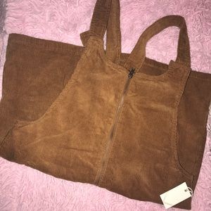 🌟 BRAND NEW SUEDE OVERALL DRESS 🌟